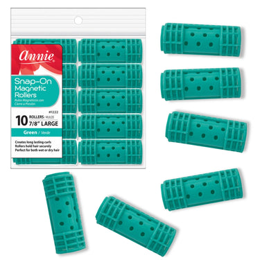Annie Snap-On Magnetic Rollers – Large 7/8